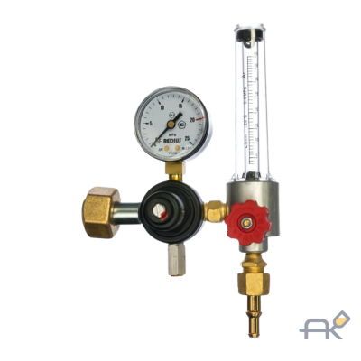 Регулятор сварочный с ротаметром (аргон) АР-40-КР1-м-Р1 (ООО `Редиус 168`) (в коробке) (РЕДИУС) (055021)